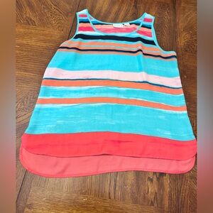 Liz Claiborne Multicolor Sleeveless Top